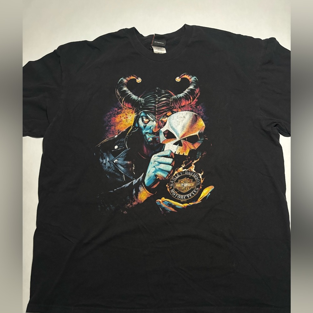 Joker Harley Davidson black Tee men’s 2XL